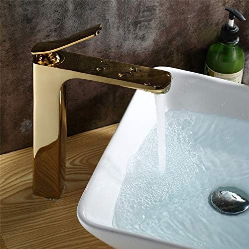 Slavi za bazene u kupaonici mješavina mesinganog sudopera slavina s kvadratnim bazenom slavina s jednim ručicom tople hladne vode dizalice
