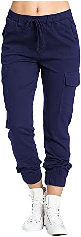 Mmknlrm casual Sport čipkastih trenirki hlače hlače ženske labave pojaseve ljetne hlače odijelo za žene za žene