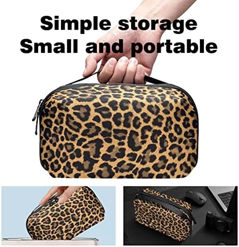 Leopard bešavna Kozmetička torbica za torbicu Prijenosni organizator putovanja toaletna torba Kozmetička Torbica za žene