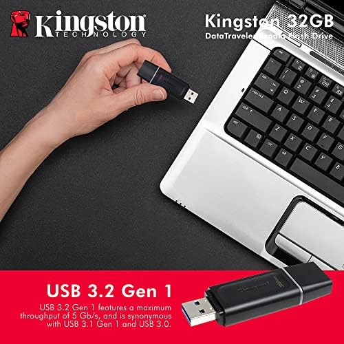 Kingston 32GB DataTraveler Exodia Flash Drive - DTX/32GB W/USB 3.2 GEN 1 TIP -A CONCILES, MAX propusnost od 5 GB/s plus XPIX paket,