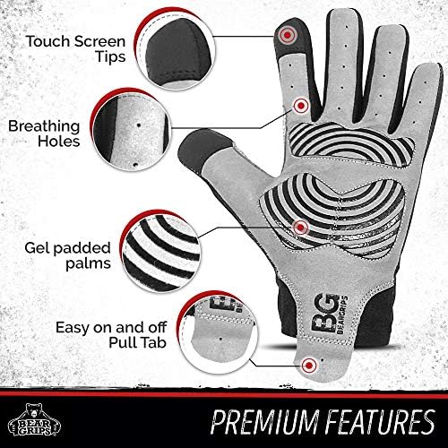 Rukavice za dizanje utega za muškarce i žene | rukavice za dizanje utega za Pola prsta / rukavice za vježbanje za cijeli prst za muškarce
