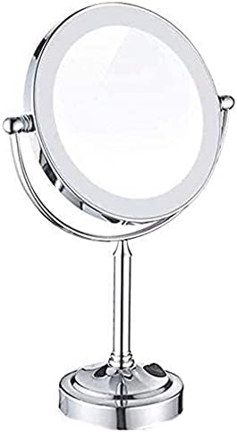 Ogledalo za šminkanje od 3 inča, stolno dvostrano ogledalo za ispraznost, 360MB rotacijsko ogledalo za kupaonicu, ogledalo za kupaonicu