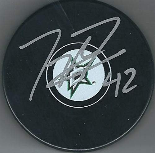 Potpisani hokejaški pak Dallas Stars Tajlora FEDUNA-NHL Pakovi s autogramima