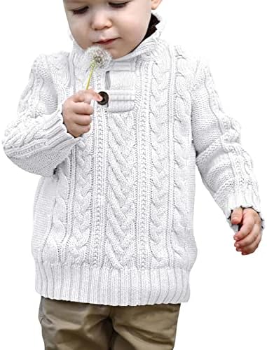Zhaovi's mališani djevojački dječaci pleteni kabel kabel kornjača džemper baby pullover nadmašuje proljetnu jesen zima