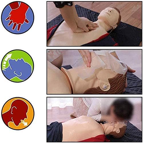 WLKQ Polu tijela CPR CPR trening Manikin Model - Kardio model plućne reanimacije - Manikin Poučavanje modela kardiopulmonalna reanimalna