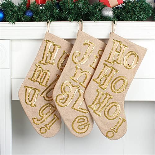 Uskrsni papir pakiranje slatkiša pokloni čarape Personalizirani kamin čarapa božićni ukrasi za dom i dodatak za zabavu za djecu obiteljska