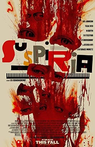 Suspiria-Originalni promotivni poster za film Luca Guadagnina 13,5 mech20 iz 2018., rijedak
