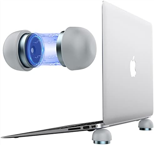 Moko Universal Laptop/Računalna tipkovnica, [2 pakiranje] Ergonomski mali nevidljivi laptop Feet Riser, anti-klizač tipkovnice nagiba
