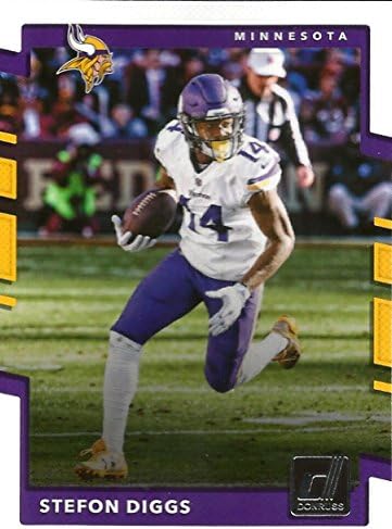 2017 Donruss 285 Stefon Diggs Minnesota Vikings Football Card