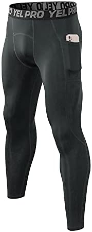 Muške kompresije duge hlače hladne suhe gamaše u teretani atletski sportski trening tijesne hlače dno sloja dna