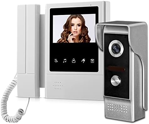 Kućni interfon od 4,3 inča video interfon video interfon Doorbell interfon vodootporna kamera 700 inča Dvosmjerni audio noćni vid