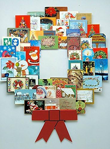 JUMBL ™ božićni ukras Wonder Wresh Jumbo kartice i držač za prikaz fotografija. Za dom, rad, škole, zabava. Sjajan način da se spustite