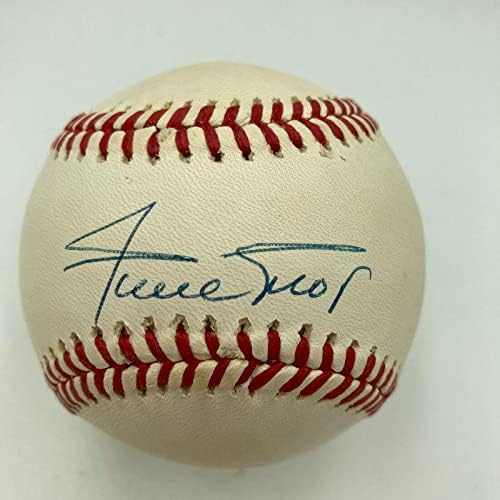 Willie Mays potpisao je službeni bejzbol COA COA Nacionalne lige - Autografirani bejzbol