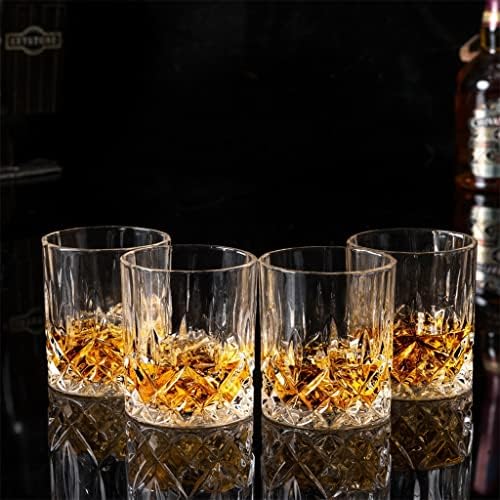 Čaše za viski od 300 ml / 10 oz čaša od planinskog stakla s poklon kutijom za škotski viski Bourbon