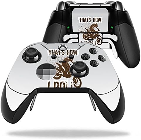 Skin MightySkins, kompatibilan sa Microsoft Xbox kontroler One Elite za motokros | Sigurnosni, snažan i jedinstven slučaj s vinil naljepnica