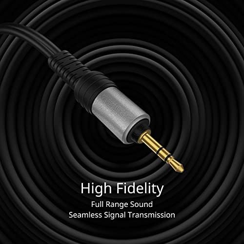 Premium pozlaćeni audio kabel od 3,5 mm-priključak za pomoćne Stereo slušalice za priključivanje, adapter za žičani kabel za priključke