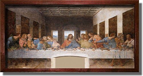 Originalna posljednja večera Leonardo da Vinci slika originalna slika napravljena na ispruženom platnu zidne umjetničke dekor spremna