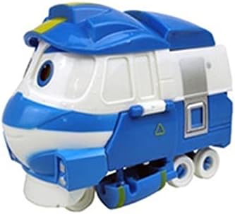 Zyyyww Kay Trains Toyys, deformacijski igrački plastični robot plave igračke za igračke za male djece