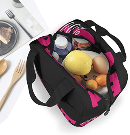 zabavan dizajn za razmaženo dijete u obitelji izolirana kutija za ručak Prijenosna torba za hladnjak s prednjim džepom za višekratnu