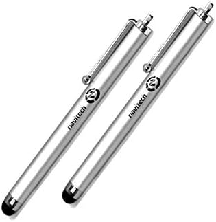NavItech Twin Pack olovke - aluminijski metalni univerzalni olovka - kompatibilno s Redmi Note8 Pro 6+