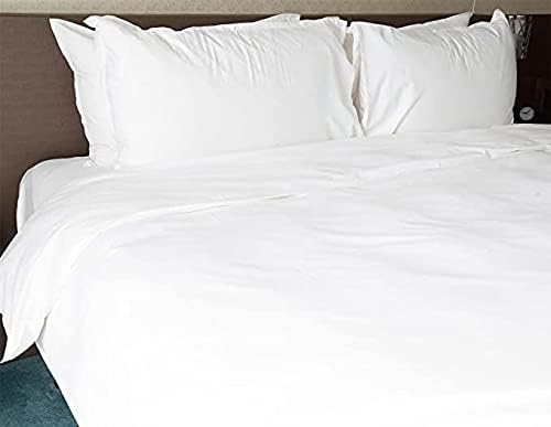 Američka jastuka T220 pamuka pamuka Percale veleprodajne rasute jastuke, standardna veličina, pakiranje od 20, bijela