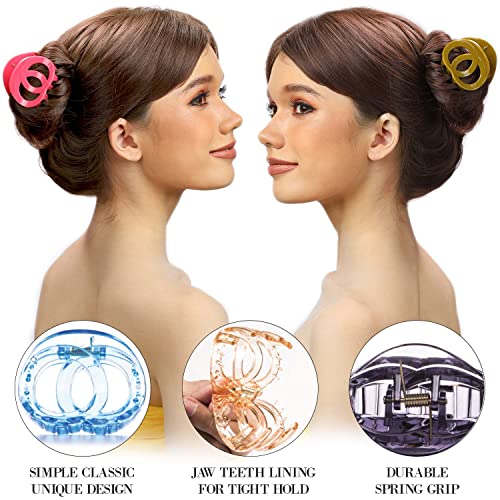 RC Roche Ornament 6 PCS Ženski dodatak za kosu Twin krug Moda Slatka djevojčica Ljepota ljepota Strong drži se sigurno prianjanje Premium