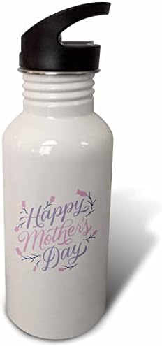 3Drose poklon za mamu na majki Dan ljubičastog cvijeta - boce s vodom