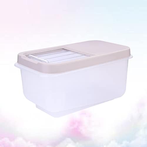 Luxshiny Food Contureners Houseshion zapečaćeno - Dokaz kutije za skladištenje riže plastična rižina cilindra 10 kg kuhinja debela