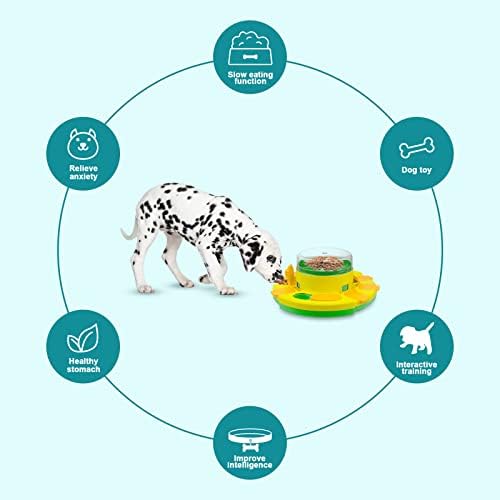 Kelejakamt Dog Puzzle igračke, pse Food Food Feader igračke za IQ trening i mentalno obogaćivanje, interaktivna igračka za puzzle igre