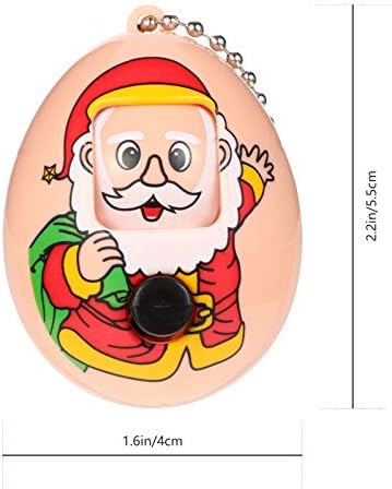 1 Set 5 PCS božićno lice Promjene Djed Mraz Klauzule Ključne lance za proslavu Dekor za proslavu