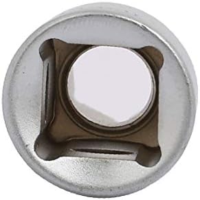 X-DREE 1/2-inčni kvadratni pogon 11 mm 6 bod utičnica Adapter Silver Tone 2PCS (1/2-inčni kvadratni pogon 11 mm adattatore a impatto