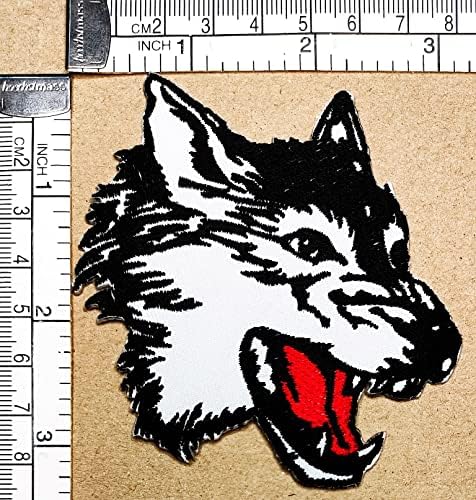 KleenPlus 3pcs. Wolf Animal Divljina divljina Iron na flasteri Aktivnosti vezeni logotip traperice jakne šeširi ruksaci košulje pribor