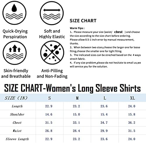 3 pakiranje ženskih košulja s dugim rukavima UPF 50+ Košulje za zaštitu od sunca za zaštitu od sunca suhe fit atletičke majice teretane