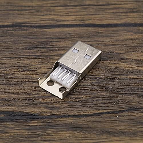 Gospodar alata 10 Postavite USB tipa A 4 PIN muški priključak za priključak u DIY USB priključak Utikač tipa mužjaka 4 -pin adapter