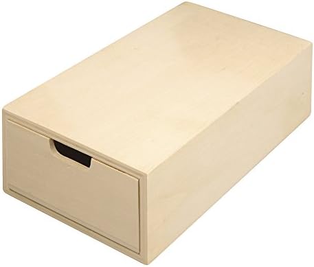 Drvena kutija, smeđa, 18 inča 8 inča 4,9 cm