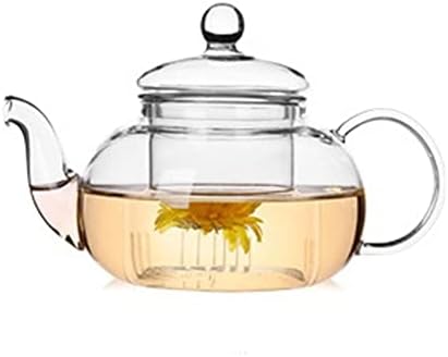 Rakute čajnik s infuzirom, otpornim na toplinu, stakleni čaj za čaj čaj od čaša čaša stakleni čajnik s čajnim čajnim čajnim čajnim