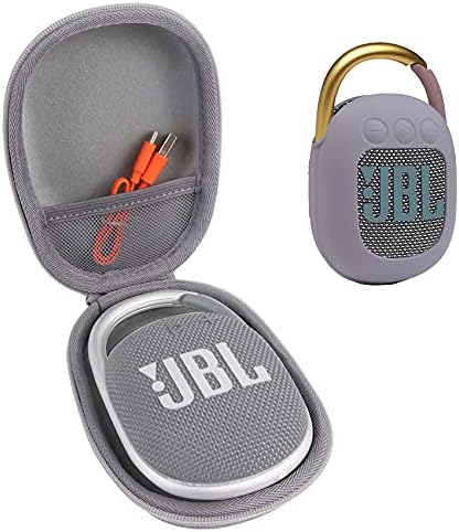 Aenllosi tvrdo i silikonsko nošenje kućišta kompatibilan s JBL CLIP 4 vodootporni prijenosni Bluetooth zvučnik