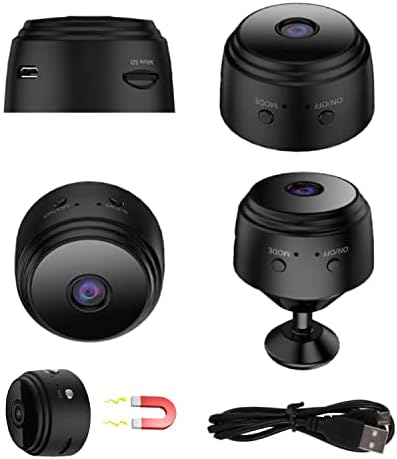Baoyeteda mini špijunska kamera bežična skrivena, 1080p wifi kamera za kućni zatvoreni vanjski sigurnosni dadilja