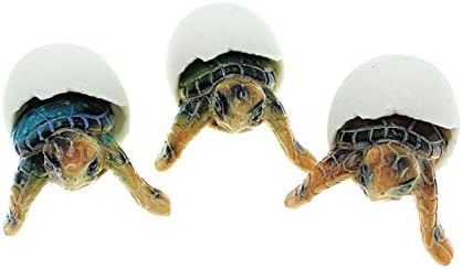Globe Uvozi dječje morske kornjače izležu se iz jaja mini figurice, set od 3