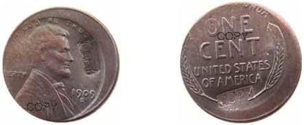 Sjedinjene Države Lincoln Cents 1909SVDB Pogrešni kopija kopija Komemorativne kovanice