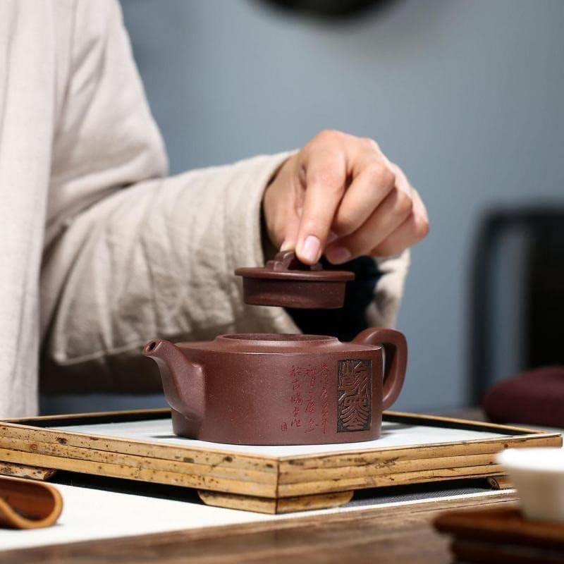 Nicedayfy Zisha Teapot ručno izrađeni lonac kung-fu za čajnu posudu ljubičasta glina za piće za puer zeleni crni kineski čaj Sifang