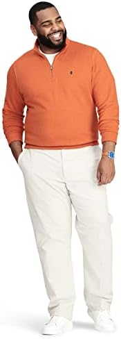 Izod muški veliki i visoki prednost Performance Quarter zip fleece pulover majice