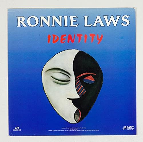 Ronnie zakoni Poster Flat 1990 Promocija albuma za identitet 12 x 12