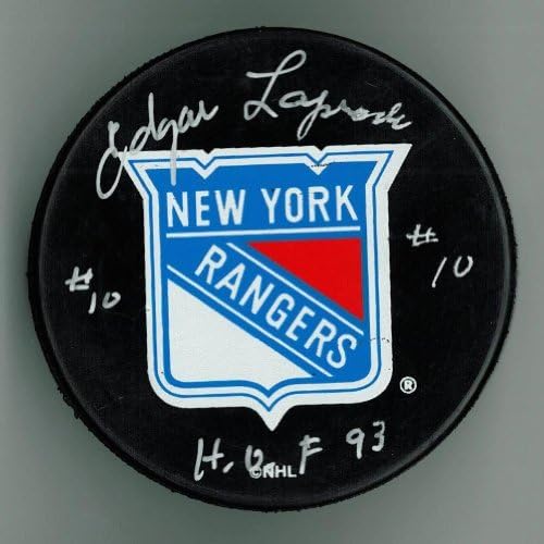 Edgar Laprade potpisao je pak Njujorški Rangers s autogramom Hof 2