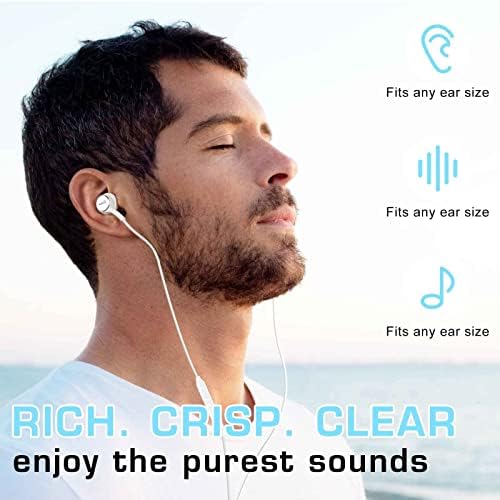 OEM nevjerojatne stereo slušalice za Samsung Galaxy A12/A13/A22/A23/A32/A33/A52 5G/A53/A72 5G/WHITE - s mikrofonom