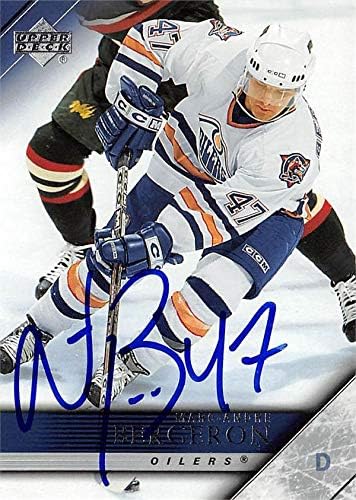 Marc Andre Bergeron Autografid Hockey Card 2004 Gornja paluba 324 - Hokejska ploča s autogramima