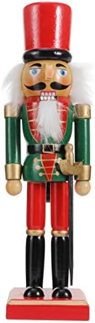 ValIclud drveni orah vojnik Nutcracker lutkarske vojničke igračke ukras za ukrašavanje domaćeg ukrasa