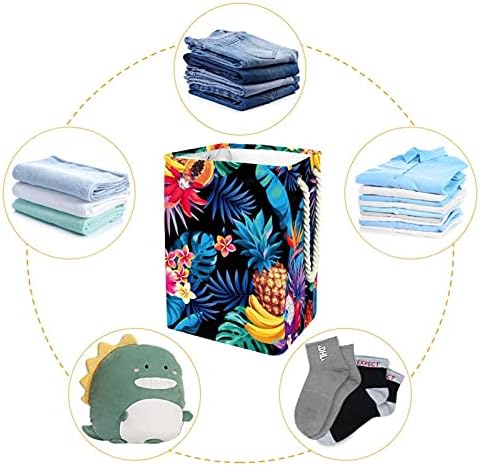 Košarica za pranje rublja s ručkama vodootporna kolica za pranje rublja za kante za odlaganje dječje sobe organizator kuće estetski