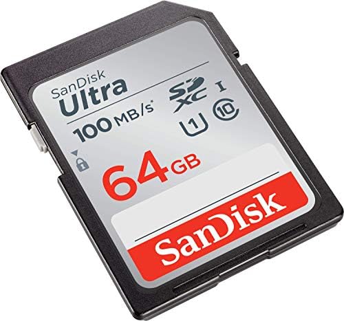 Memorijska kartica SanDisk 64GB Ultra SDXC UHS-I - 100 MB/s, C10, U1, Full HD, SD-kartica - SDSDUNR-064G-GN6IN