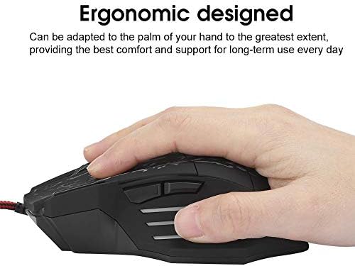 Gaming miš, prijenosno računalo stolno računalo prijenosno računalo, prijenosni Kabelski eSports miš, ergonomski dizajnirani igrački